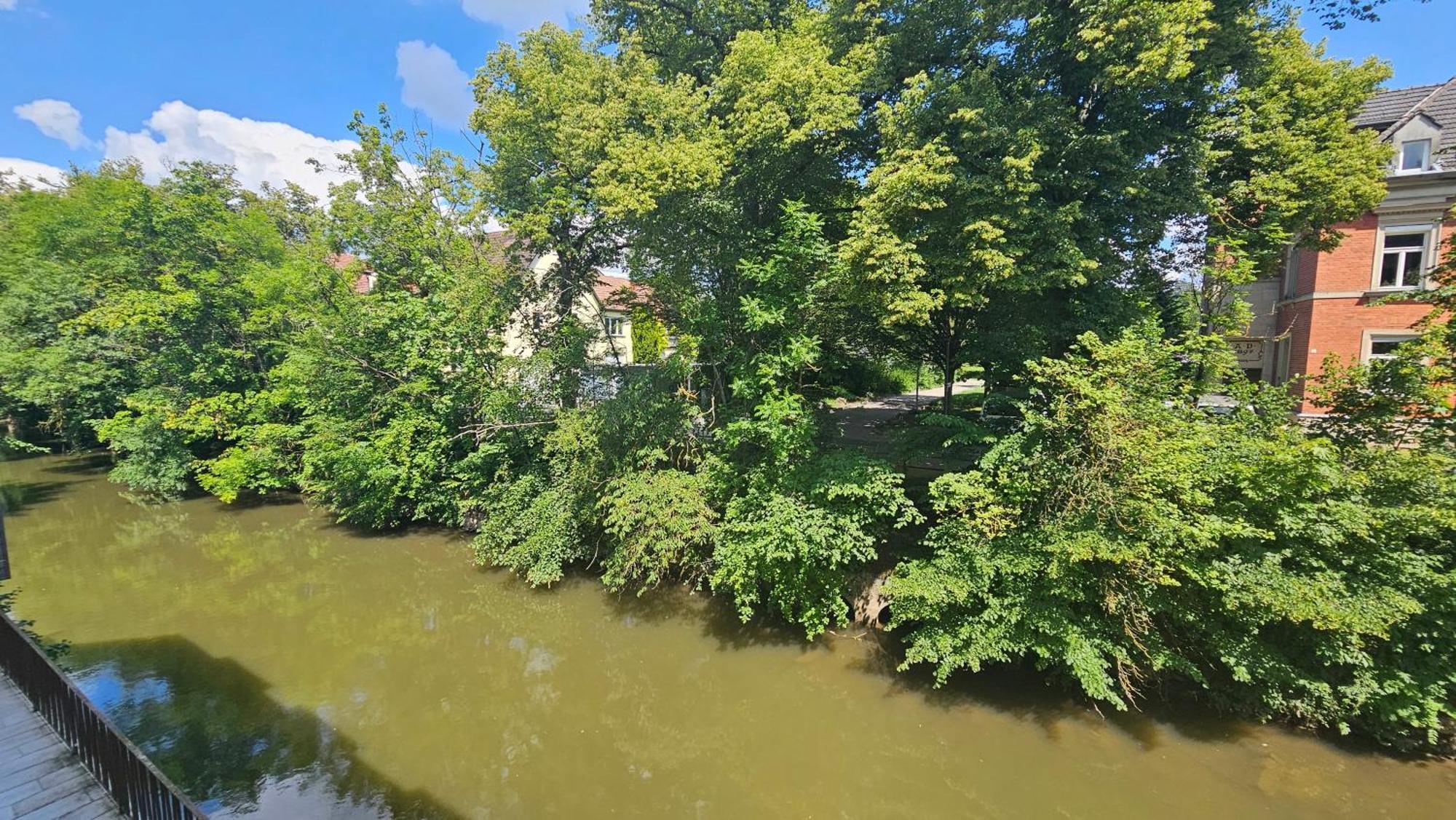 Appartement Direkt Am Fluss Coburg Eksteriør bilde